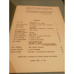 Obsidiane n7 8 Octobre 1979