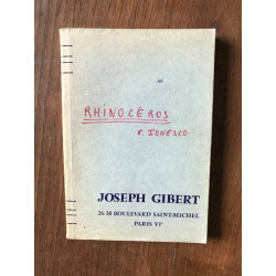 rhinoceros JOSEPH GIBERT