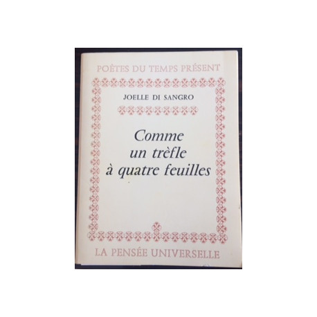COMME UN TREFLE A QUATRE FEUILLES COMME UN TREFLE A QUATRE FEUILLES