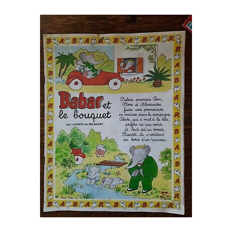 Laurent de Brunhoff - Babar et le Bouquet