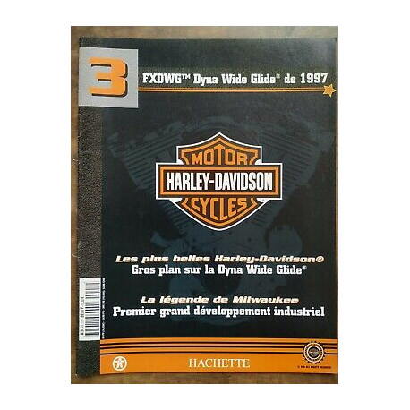 FXDWG Dyna Wide Glide 1997 harley davidson Motorcycle Nº3 hachette... FXDWG Dyna Wide Glide 1997 harley davidson Motorcycle Nº3 hachette...