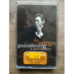 De Gainsbourg à Gainsbarre Cassette Audio-K7 NEUVE SOUS BLISTER