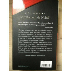 Lisa marklund Le Testament de nobel France loisirs