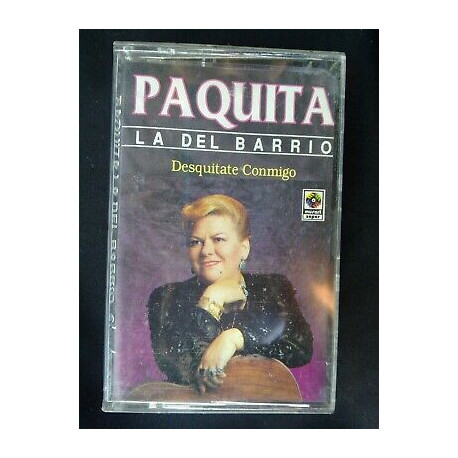 Paquita la del Barrio Desquitate Conmigo Cassette Audio-K7 Musart... Paquita la del Barrio Desquitate Conmigo Cassette Audio-K7 Musart...