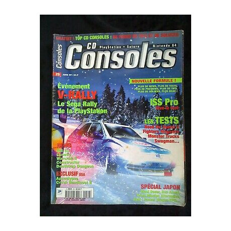 CD Consoles N29 Juin 97 V-Rally- ISS Pro