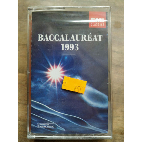 Baccalauréat Cassette audio k7 NEUVE SOUS BLISTER