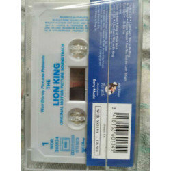 The Lion King Original Motion Picture Soundtrack Cassette Audio