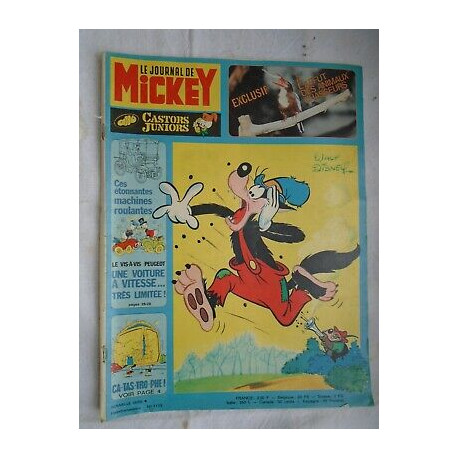 Le Journal de Mickey hebdomadaire N 1173