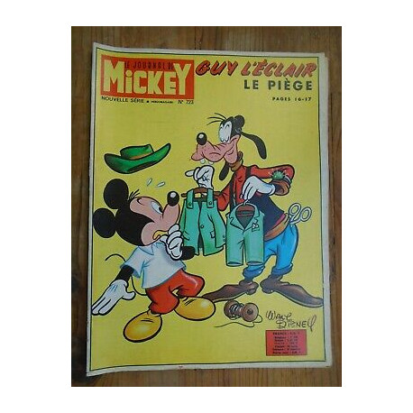 Le journal de Mickey hebdomadaire n 723
