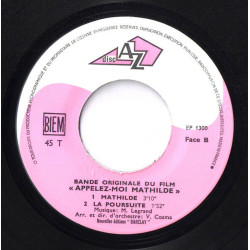 Bande Originale Du Film Appelez-Moi Mathilde