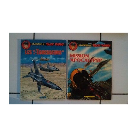 lot 2 bd BUCK DANNY 41 et 44 en Mission apocalypse Les Agresseurs... lot 2 bd BUCK DANNY 41 et 44 en Mission apocalypse Les Agresseurs...