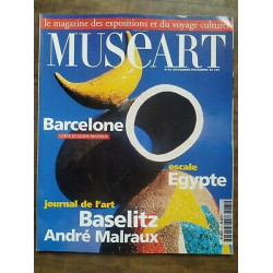 Muséart n65 Novembre décembre 1996 barcelone Carte et Guide Pratique