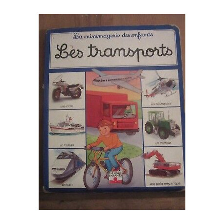 La minimagerie des enfants les transports