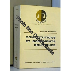Constitutions et documents politiques