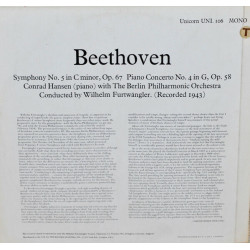 Symphony No. 5 Op. 67 / Piano Concerto No. 4 Op 58