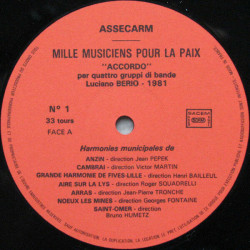 Accordo - Mille Musiciens Pour La Paix