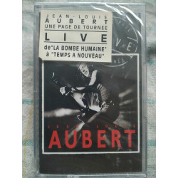 Jean-Louis Aubert Une page de tournée Cassette Audio K7 NEUVE SOUS...