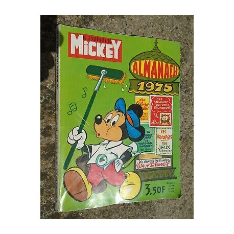 Le journal de Mickey almanach