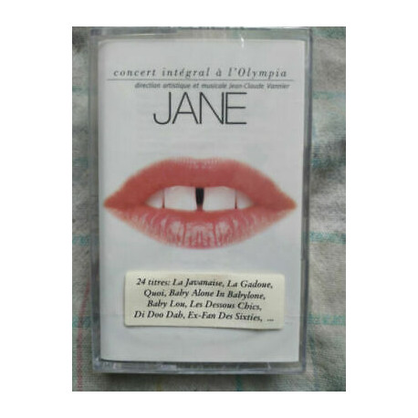 Jane Concert intégral à l'Olympia Cassette Audio-K7 NEUVE SOUS