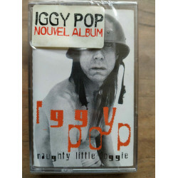 Iggy Pop Naughty Little Doggie Cassette Audio K7 NEUVE SOUS BLISTER