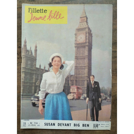 Fillette jeune fille n710 25 Février 1960