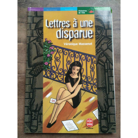 Véronique Massenot Lettres à une disparue