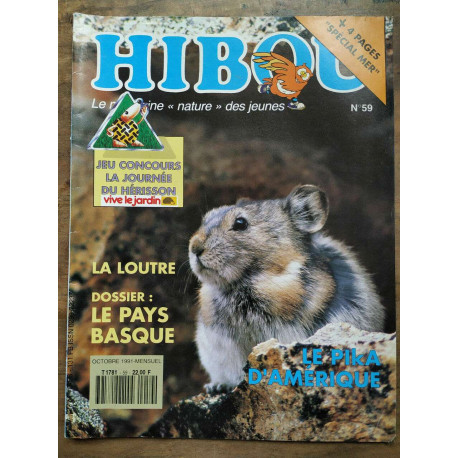 Magazine Hibou n59 Octobre 1991
