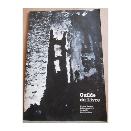 Guilde du livre lausanne Bulletin mensuel n1 Janvier 1964 29ème Année