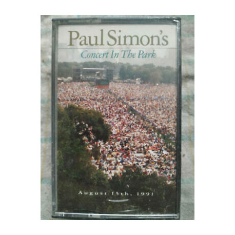 s Concert in the park 2x Cassettes audio k7 NEUVE SO