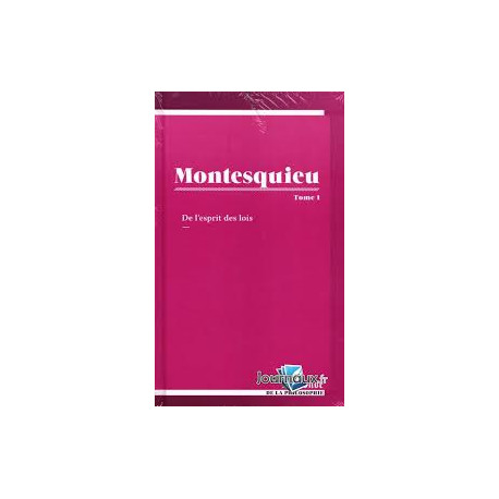 Montesquieu ou la science politique Montesquieu ou la science politique