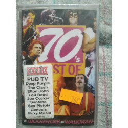 70's Best Of De Woodstock à Walkman Cassette Audio-K7 NEUVE SOUS...