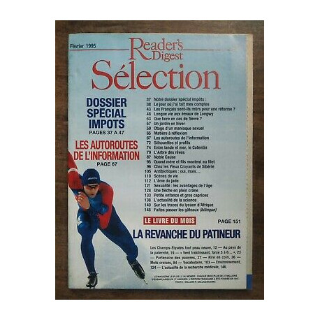 Reader's Digest Sélection Février 1995