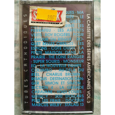 La cassette des Séries Américaines Vol 3 cassette Audio-K7 NEUVE... La cassette des Séries Américaines Vol 3 cassette Audio-K7 NEUVE...