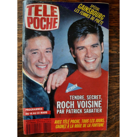 Tele Poche Magazine N 1309 11 Mars 1991