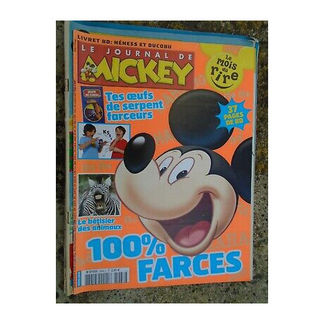Le Journal de Mickey hebdomadaire N 3068