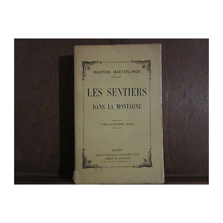 LES SENTIERS DANS LA MONTAGNE