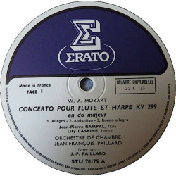 Concerto Pour Flûte Et Harpe / Concerto Pour Clarinette