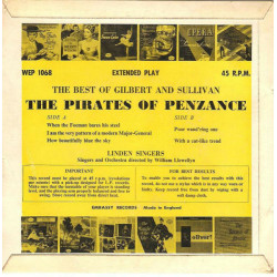 The Best Of Gilbert And Sullivan Pirates Of Penzance