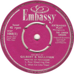 The Best Of Gilbert And Sullivan Pirates Of Penzance