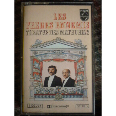LES FRERES ENNEMIS THEATRE DES MATHURINS Cassette Audio-K7 PHILIPS... LES FRERES ENNEMIS THEATRE DES MATHURINS Cassette Audio-K7 PHILIPS...