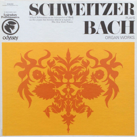 Schweitzer Plays Bach Organ Works