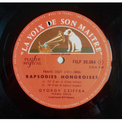 Quatre Rapsodies Hongroises N°s 2 - 6 - 12 - 15