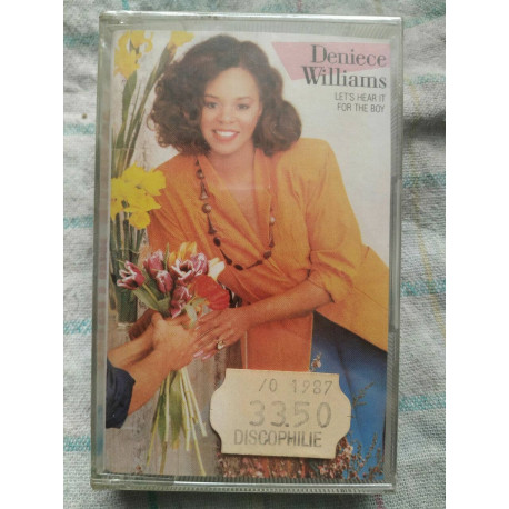 Deniece Williams Let's hear it for the boy Cassette Audio NEUVE... Deniece Williams Let's hear it for the boy Cassette Audio NEUVE...
