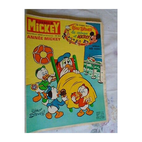 Le Journal de Mickey hebdomadaire N 951