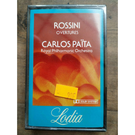 Rossini Overtures Carlos Paita Cassette Audio-K7 NEUVE SOUS BLISTER