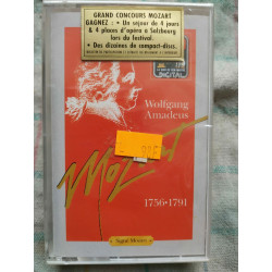 Wolfgang Amadeus Mozart 1756-1791 Cassette audio-k7 NEUVE SOUS BLISTER