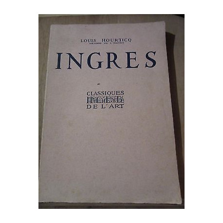 ingres Hachette Classiques de l'art