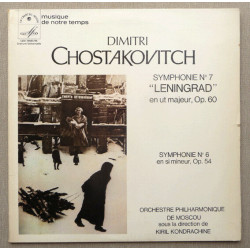 Symphonie Nº 7 "Leningrad" • Symphonie Nº 6