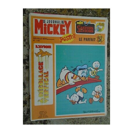 Le Journal de Mickey hebdomadaire Spécial N 1108