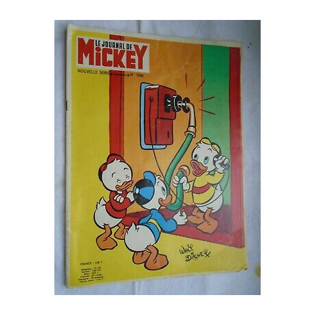 Le Journal de Mickey hebdomadaire N 1098